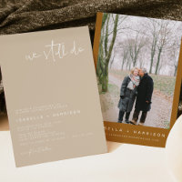 INDIE Boho Earth Toned Beige We Do Vow Erneuerung