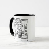 Indie Buchhandlungs-Tasse Tasse (Vorderseite Links)