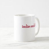 Indie Felsen-Kind Kaffeetasse (VorderseiteRechts)