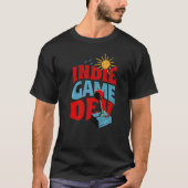 Indie Game Dev Gamer Game Developer T-Shirt (Vorderseite)