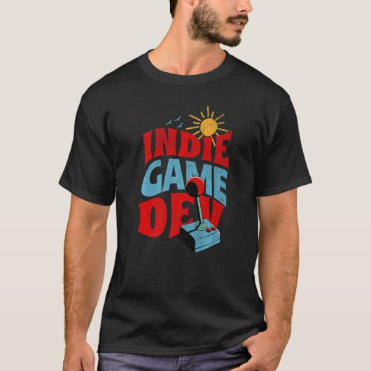 Indie Game Dev Gamer Game Developer T-Shirt (Vorderseite)