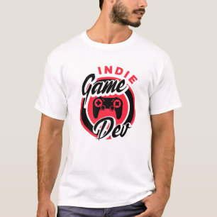 Indie Game Dev Video Game Player Gaming Gamer Nerd T-Shirt
