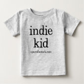 Indie Kind Baby T-shirt (Vorderseite)