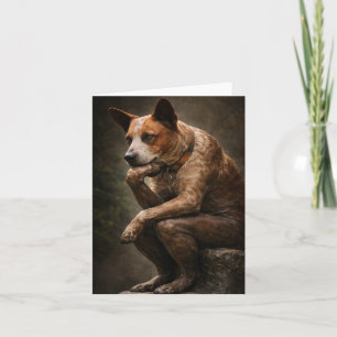 Indie-Kunst-Grußkarte Karte