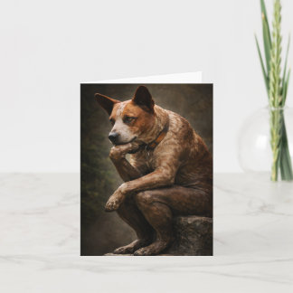 Indie-Kunst-Grußkarte Karte