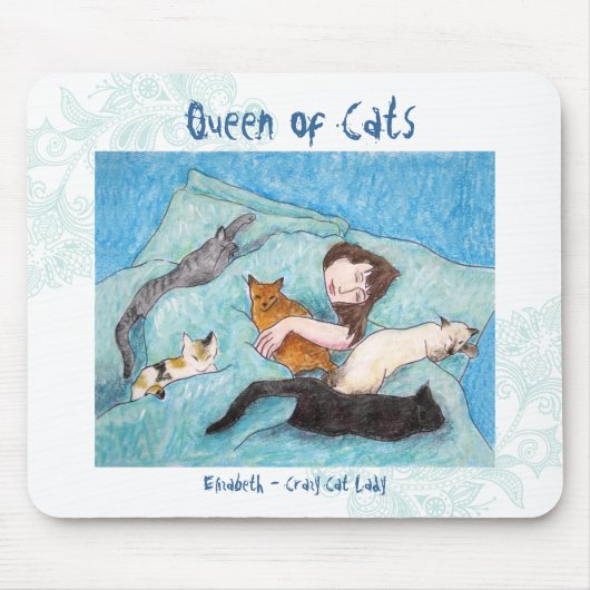 Indie Mausunterlage verrückten Mousepad (Vorne)