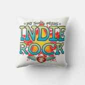 Indie Rock Soul Cushion Kissen (Rückseite)