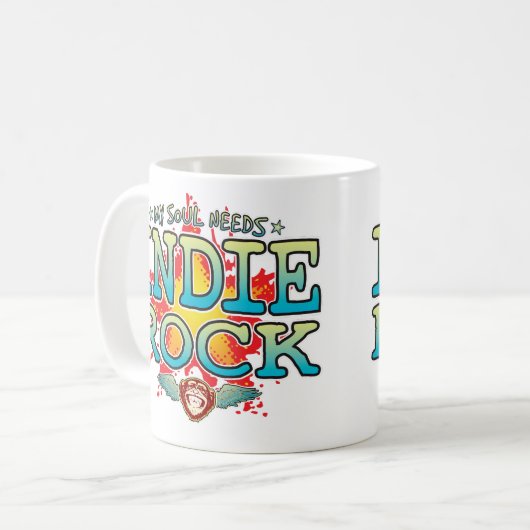 Indie Rock Soul Tasse (Vorderseite Links)