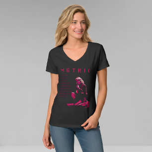 Indie-Rock-Vibes: Metric-Band Emily Haines Lyric T-Shirt