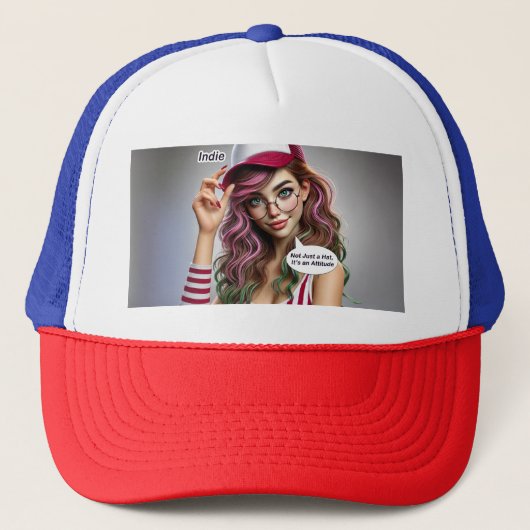 Indie Trucker Hat Truckerkappe (Vorderseite)