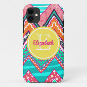 Indie Zickzack Case-Mate iPhone Hülle (Rückseite)