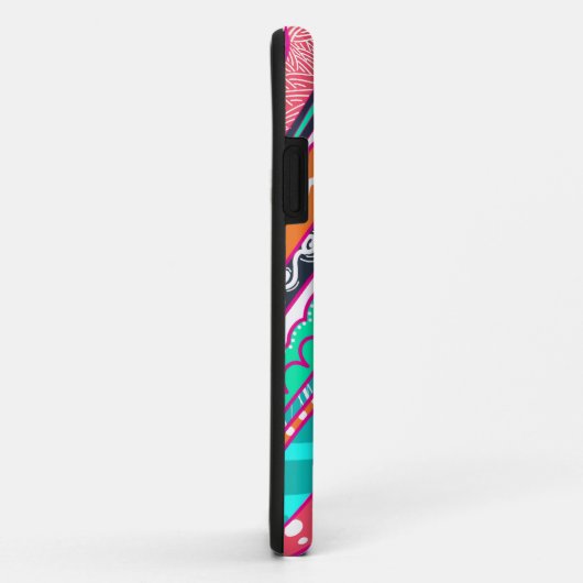 Indie Zickzack Case-Mate iPhone Hülle (Hinten/Rechts)