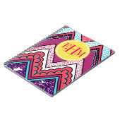 Indie Zickzack Notizblock (Linke Seite)