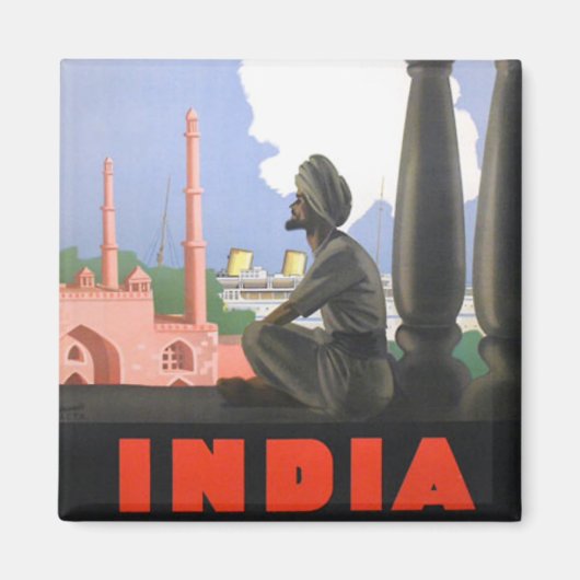 Indien-1927 Magnet (Vorne)