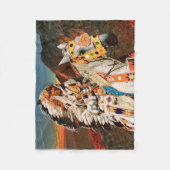 Indien 1B Fleecedecke (Vorderseite)