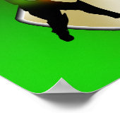 Indien 2011 Champions der ICC Cricket Weltmeisters Poster (Ecke)