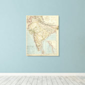 Indien 2 leinwanddruck (Insitu (Holzboden))