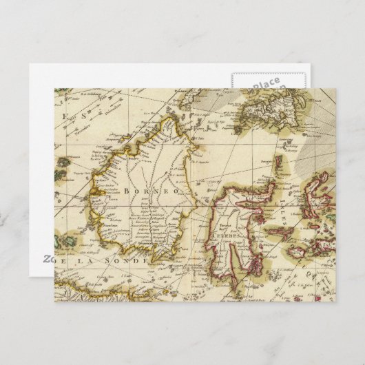 Indien 3 postkarte (Vorne/Hinten)