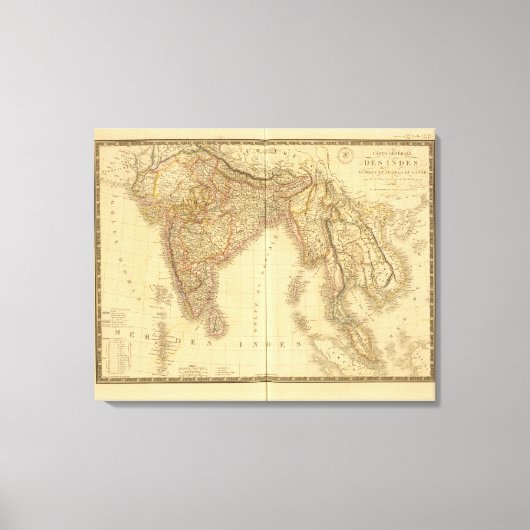 Indien 5 leinwanddruck (Vorderseite)