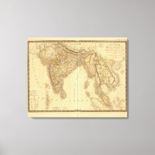Indien 5 leinwanddruck