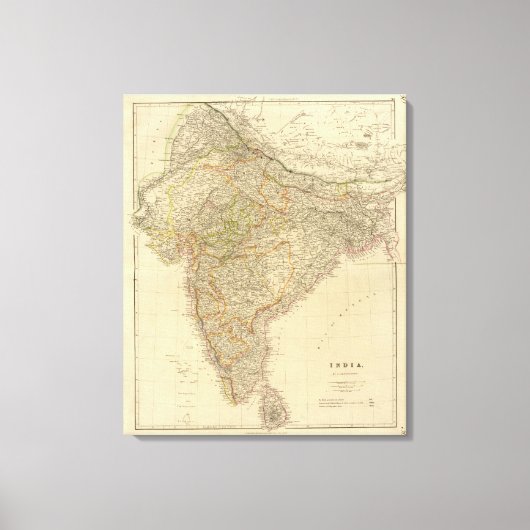 Indien 6 leinwanddruck (Vorderseite)