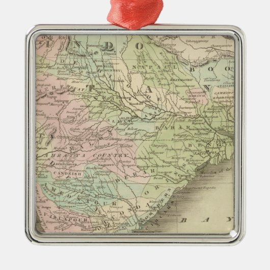 Indien 9 ornament aus metall (Vorne)