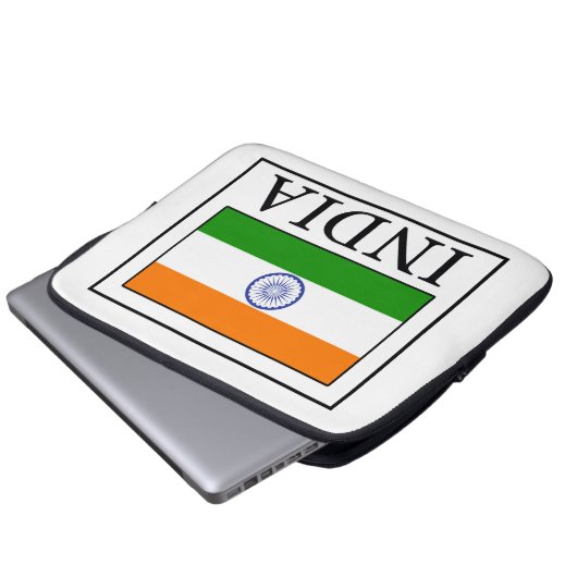 Indien-Ärmel Laptopschutzhülle (Vorne Knopf)