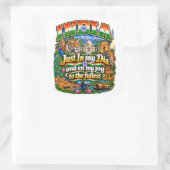Indien Aufkleber (Tasche)