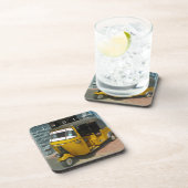 Indien Auto Rickshaw View Untersetzer (Rechte Seite)