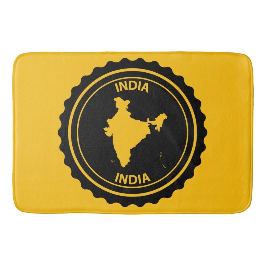Indien Badematte (Vorderseite)