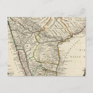 Indien, Bangladesch, Asien Postkarte