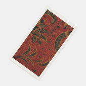 Indien, berühmtes Morris-Muster Serviette (Ecke)