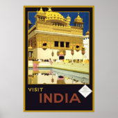 Indien besuchen poster (Vorne)