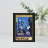Indien besuchen postkarte (Stehend Vorderseite)