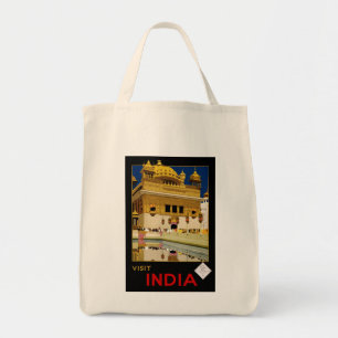 Indien besuchen tragetasche