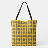Indien-BlockdruckPrint Tasche (Rückseite)
