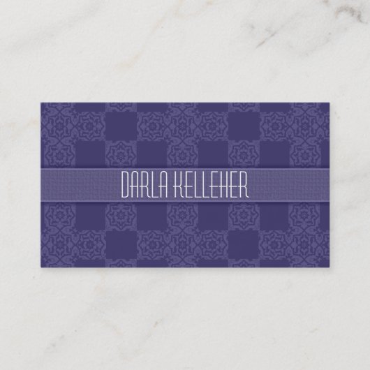 Indien Blue Business Cards Visitenkarte (Vorderseite)