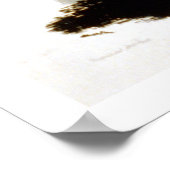 Indien Buddha Gandhi 1941 WPA Poster (Ecke)