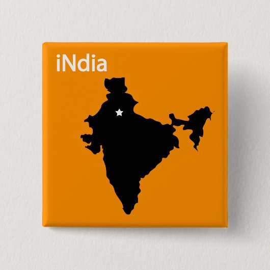 Indien Button (Vorderseite)