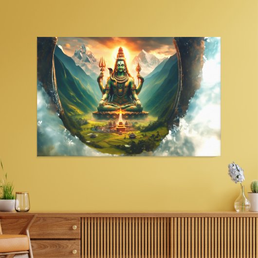Indien Canvas Print Picture 2 Leinwanddruck (Insitu (Wohnzimmer))