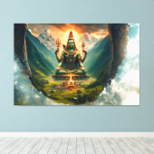 Indien Canvas Print Picture 2 Leinwanddruck (Insitu (Holzboden))