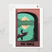 Indien Chattar Manzil Palace Asia Vintag Postkarte (Vorne/Hinten)