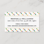 INDIEN Christliche Schrift John 3:16 Visitenkarte (Vorderseite)