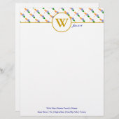 INDIEN Christliche Schriftzeichen-Schreibbrille Briefbogen (Vorne/Hinten)