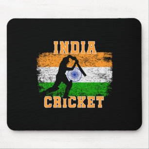 Indien Cricket Anhänger Indische Cricket Fans Indi Mousepad