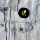 Indien Cricket Indischer Cricket Fan Button (Beispiel)