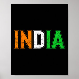 Indien Cricket Indischer Sport Athlet Spieler Trai Poster