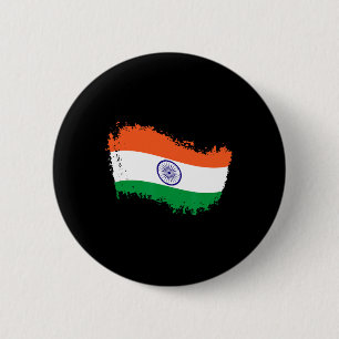 Indien Cricket Trikot Indische Cricket-Flagge Indi Button