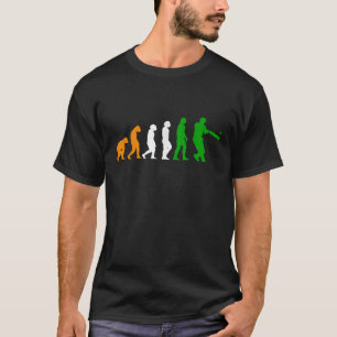Indien Cricketspieler Evolution Indien Cricket-Tea T-Shirt