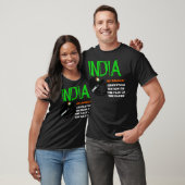 Indien die bestste Kricket-Nation auf ErdShirt T-Shirt (Unisex)